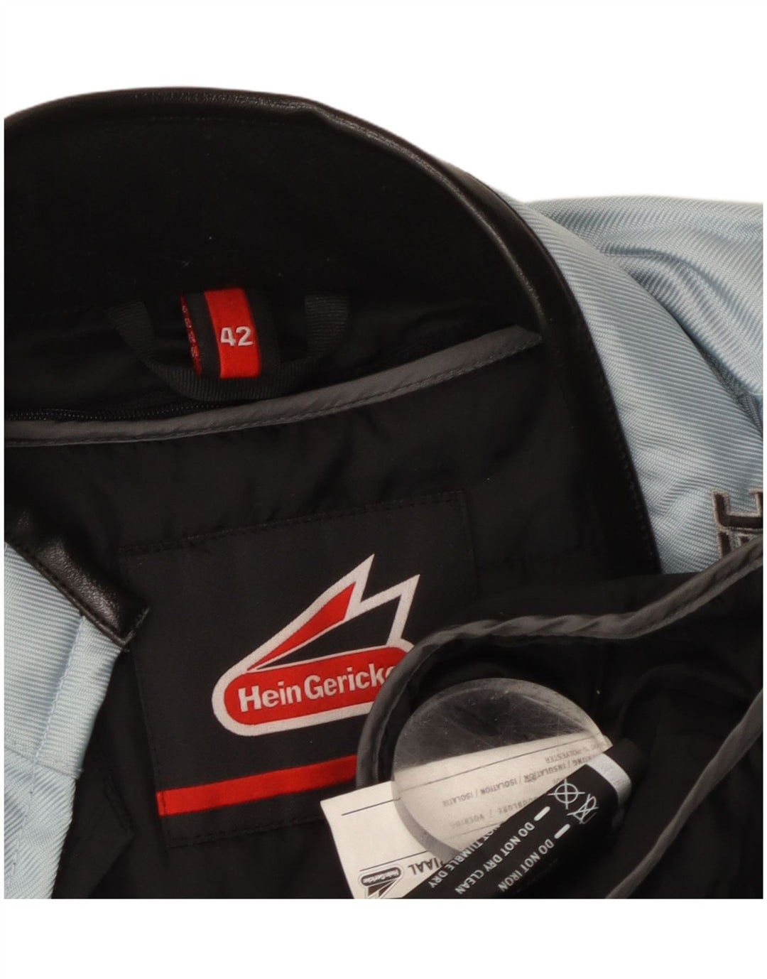 Hein Gericke Womens Racer Jacket IT 42 Medium Blue Polyamide