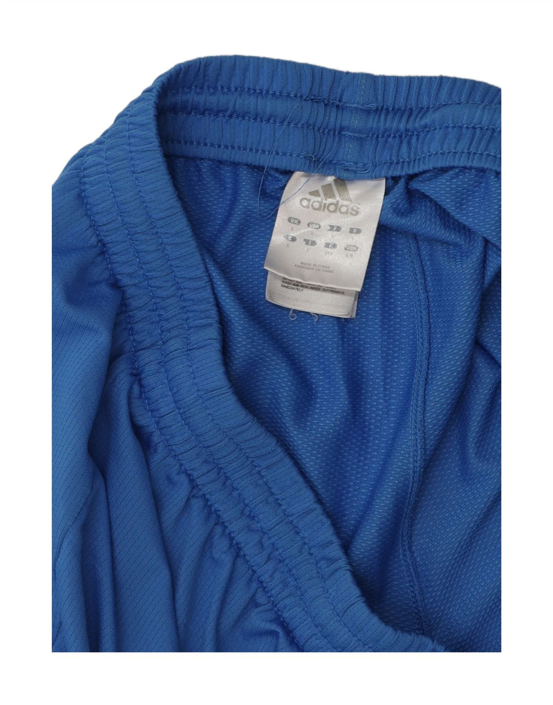 Adidas Mens Graphic Sport Shorts Large Blue Polyester