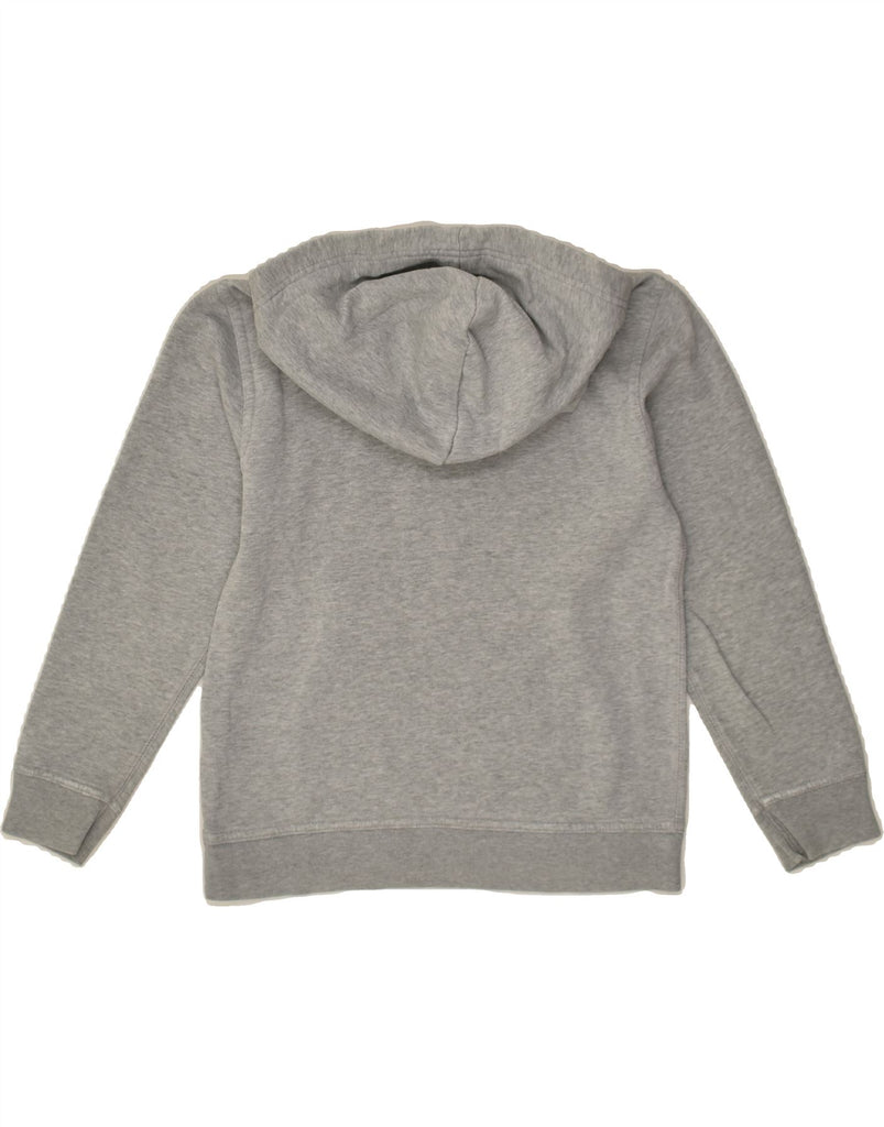 GAP Boys Graphic Hoodie Jumper 8-9 Years Medium Grey Cotton | Vintage Gap | Thrift | Second-Hand Gap | Used Clothing | Messina Hembry 