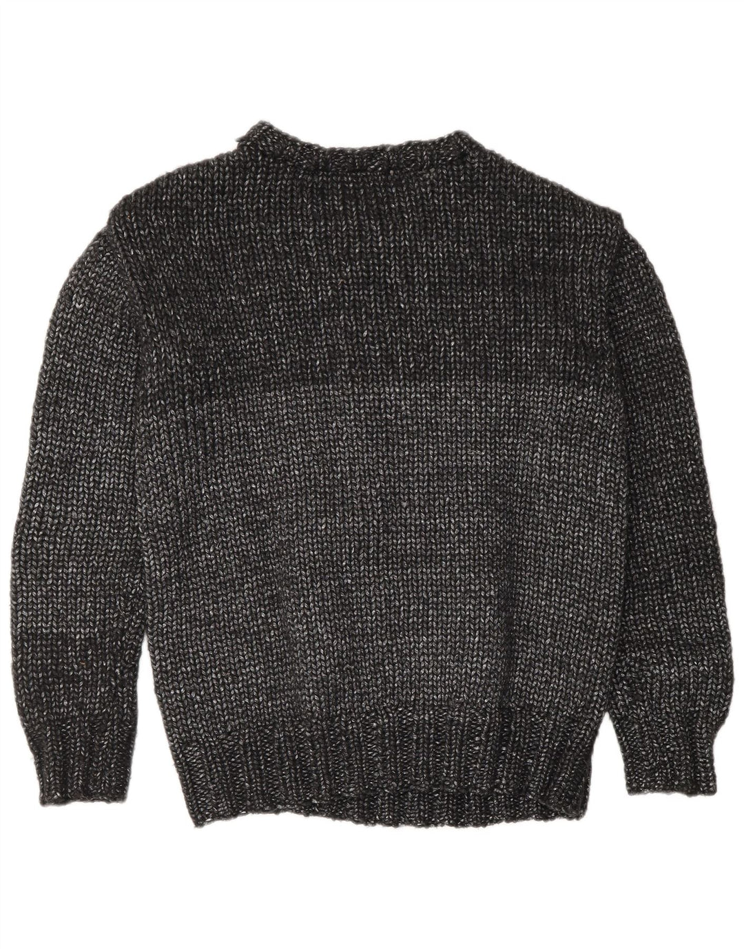 Vintage Womens Crew Neck Jumper Sweater UK 16 Large Grey