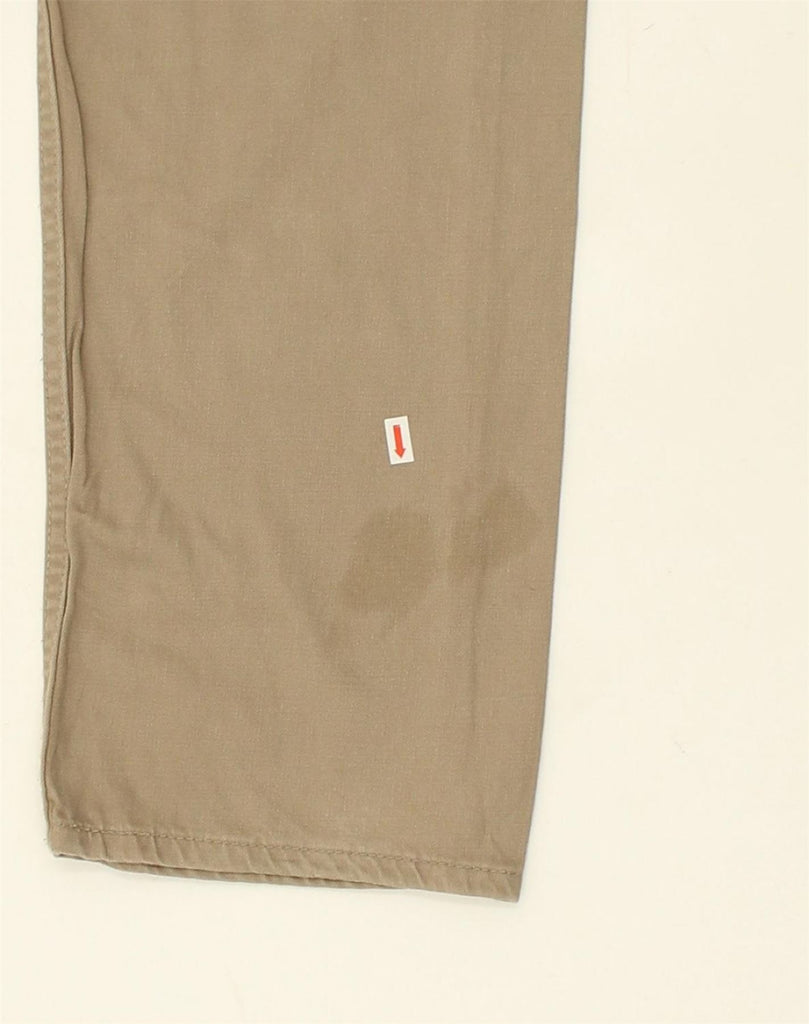 LEVI'S Mens 505 Straight Casual Trousers W36 L30 Khaki Cotton | Vintage Levi's | Thrift | Second-Hand Levi's | Used Clothing | Messina Hembry 