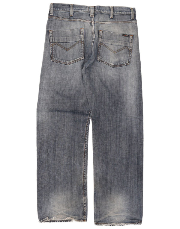 Energie Mens Loose Jeans W34 L33 Blue