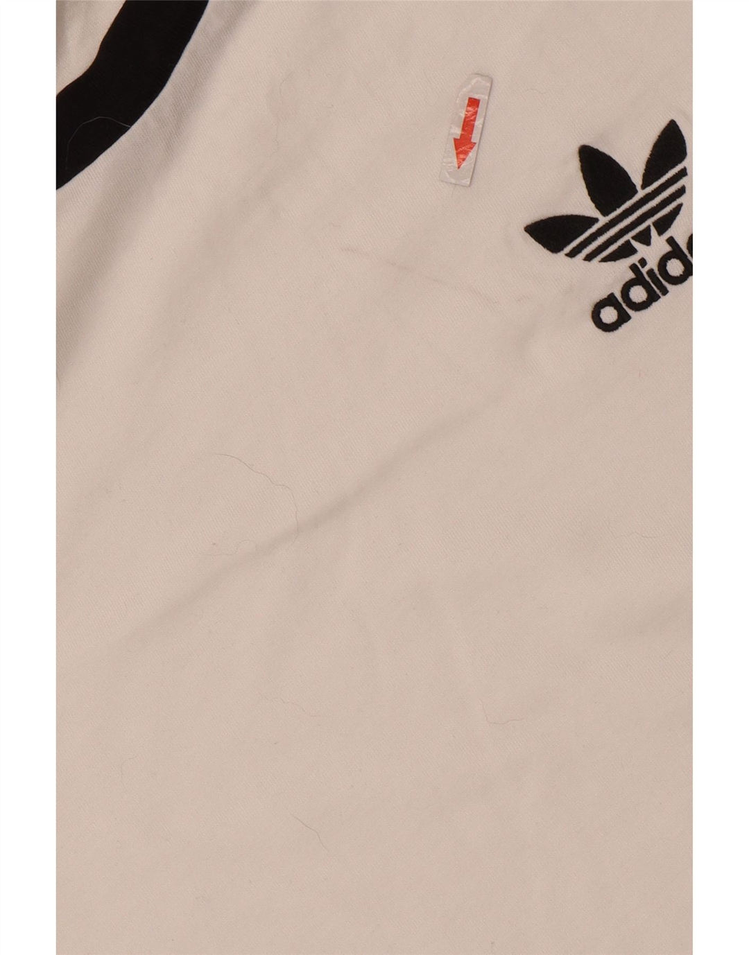 Adidas Mens T-Shirt Top Medium White Cotton