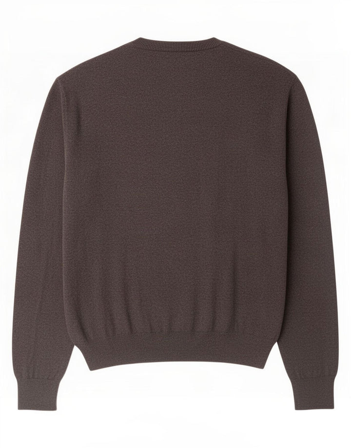 Gap Mens V-Neck Jumper Sweater Small Grey