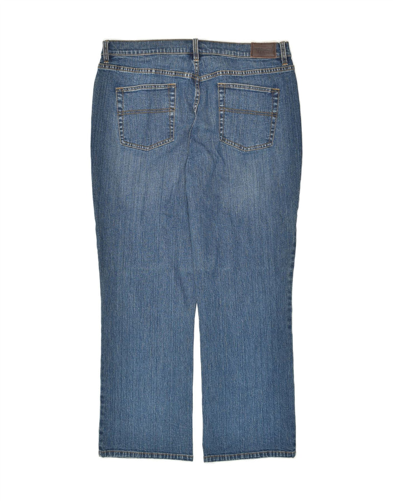 L.L.BEAN Womens Straight Jeans UK 18 XL W38 L30 Blue Cotton | Vintage L.L.Bean | Thrift | Second-Hand L.L.Bean | Used Clothing | Messina Hembry 