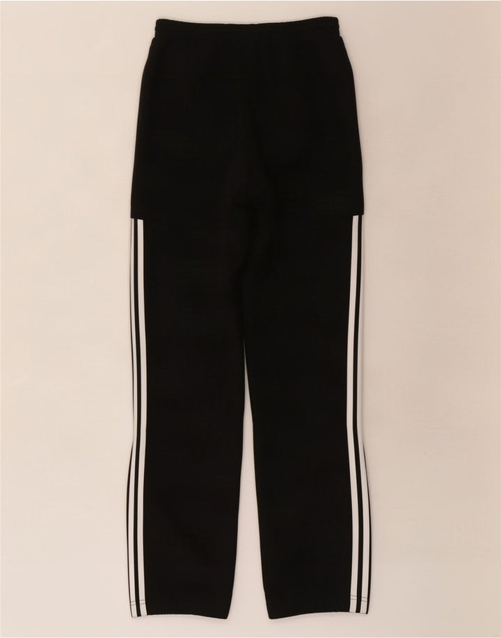 Adidas Mens Tracksuit Trousers Small Black Polyester