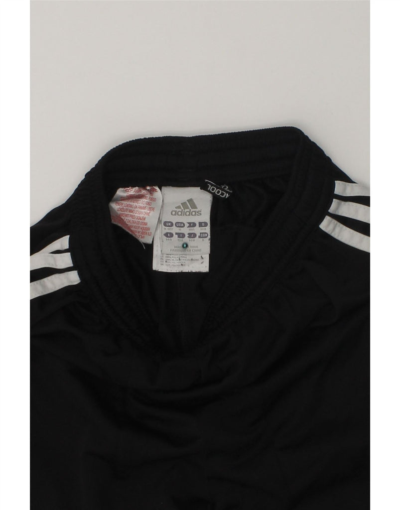 ADIDAS Boys Climacool Sport Shorts 9-10 Years Black Polyester | Vintage Adidas | Thrift | Second-Hand Adidas | Used Clothing | Messina Hembry 