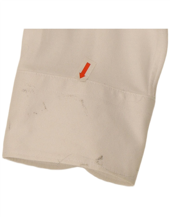 Boggi Mens Shirt XL White Cotton