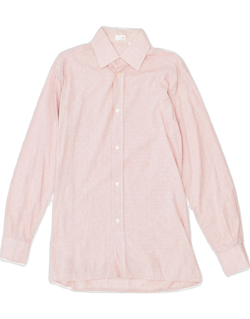 VINTAGE Mens Shirt Medium Pink | Vintage | Thrift | Second-Hand | Used Clothing | Messina Hembry 