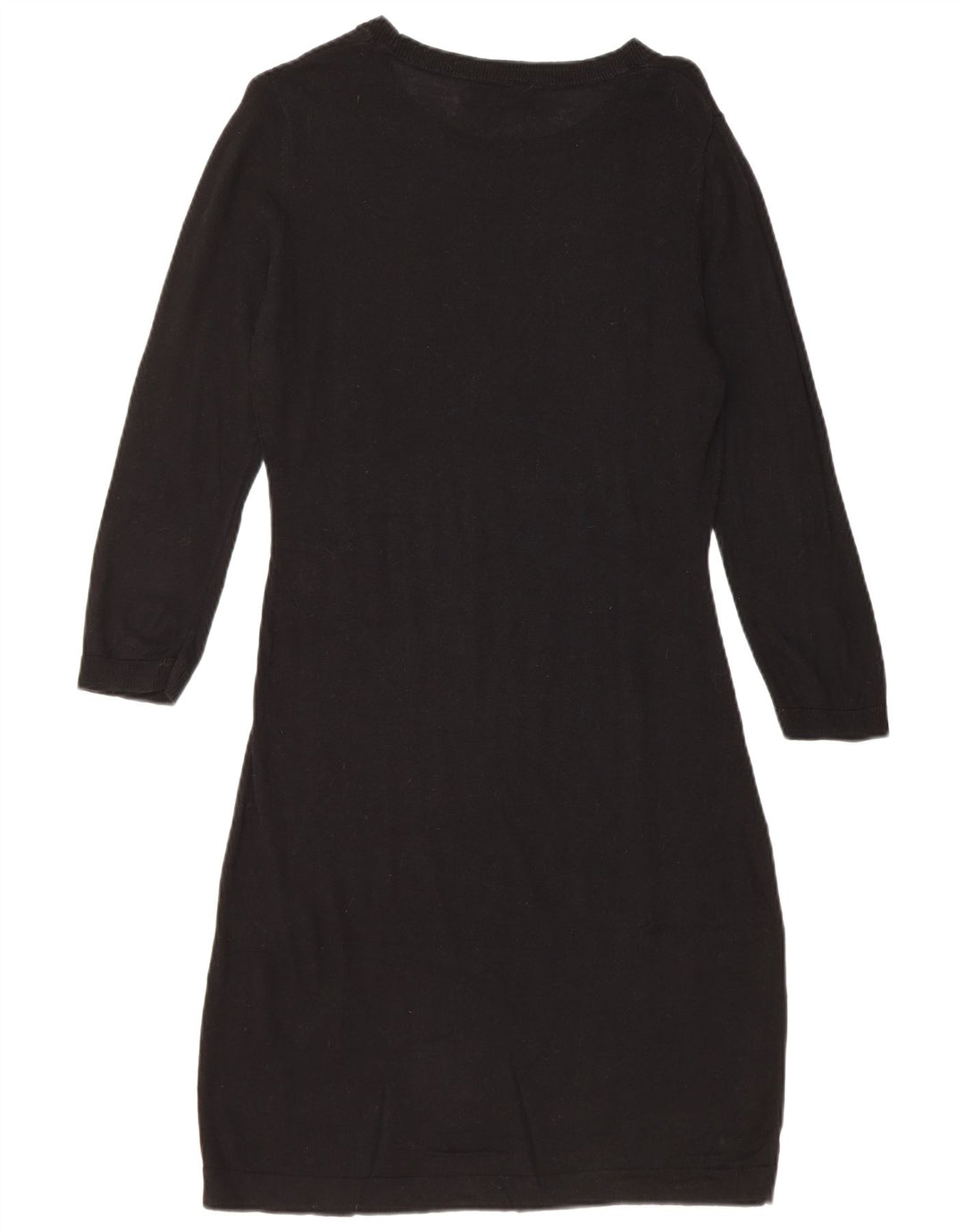 Womens 3/4 Sleeve Jumper Dress UK 12 Medium