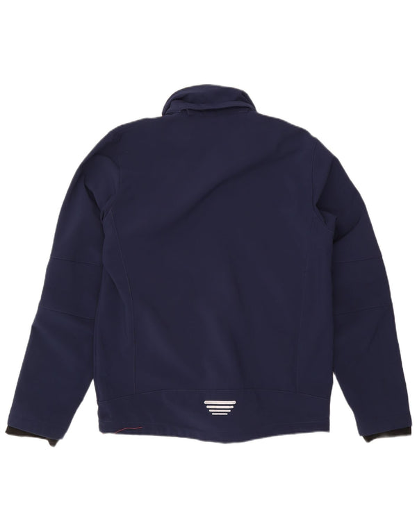 CMP Mens Windbreaker Jacket IT 50 Large Navy Blue Polyester