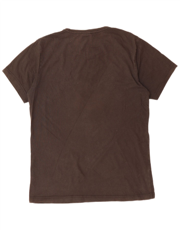 OAKLEY Mens Graphic T-Shirt Top Large Brown