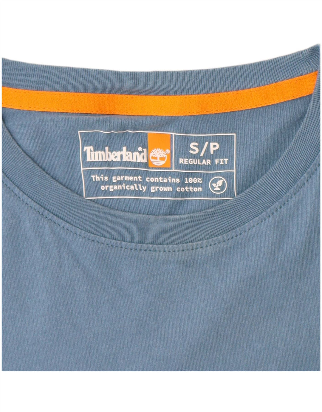 TIMBERLAND Mens Regular Fit Graphic T-Shirt Top Small Blue Cotton