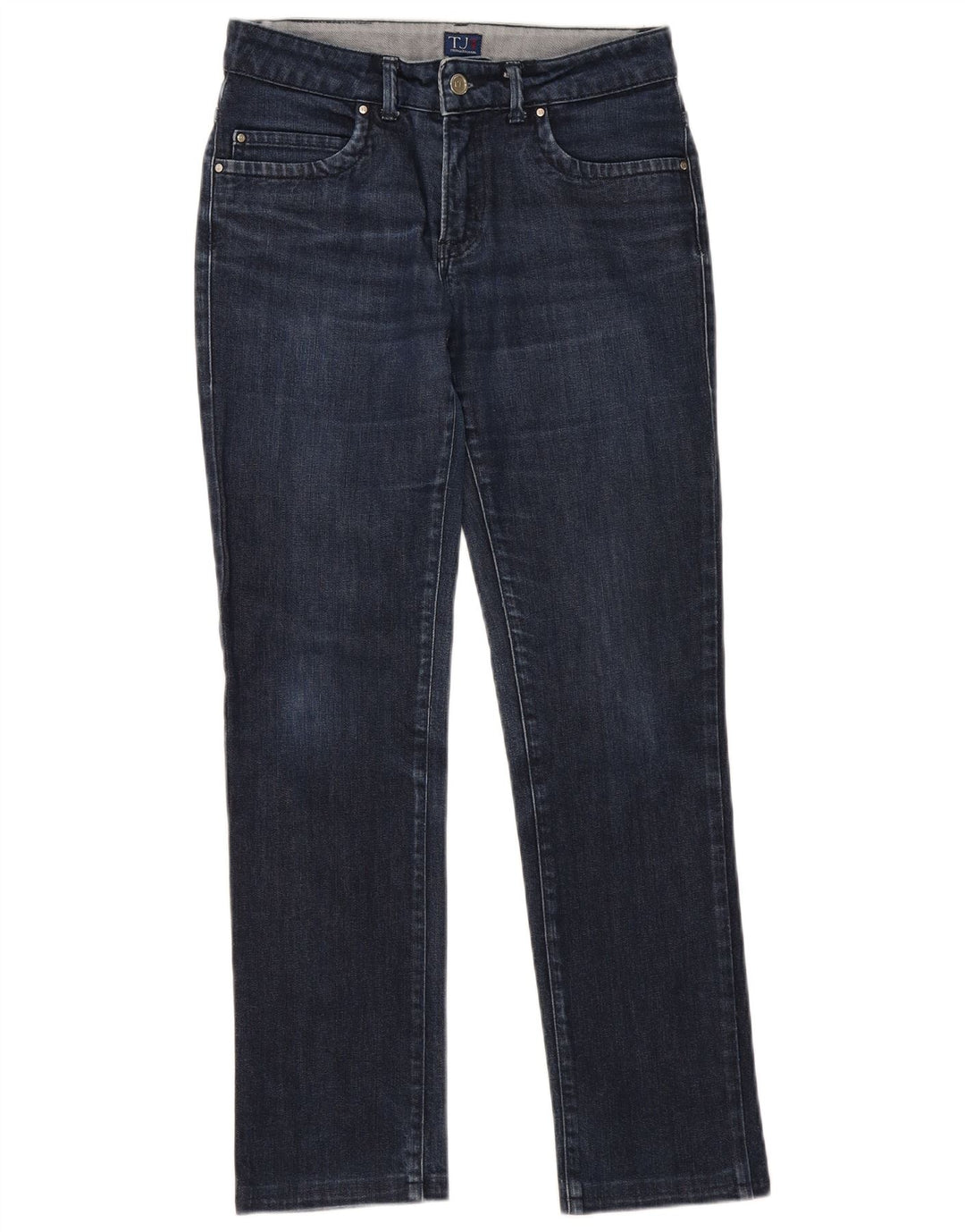 Trussardi Womens Slim Jeans W26 L29 Navy Blue Cotton