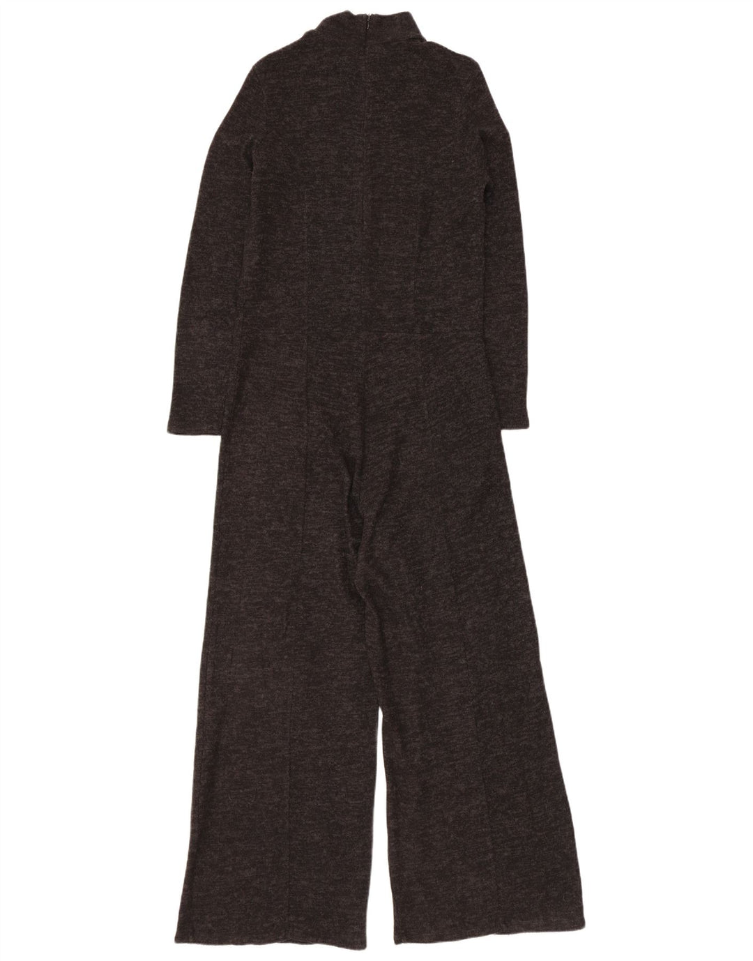 Zara Womens 3/4 Sleeve Jumpsuit UK 8 Small Grey