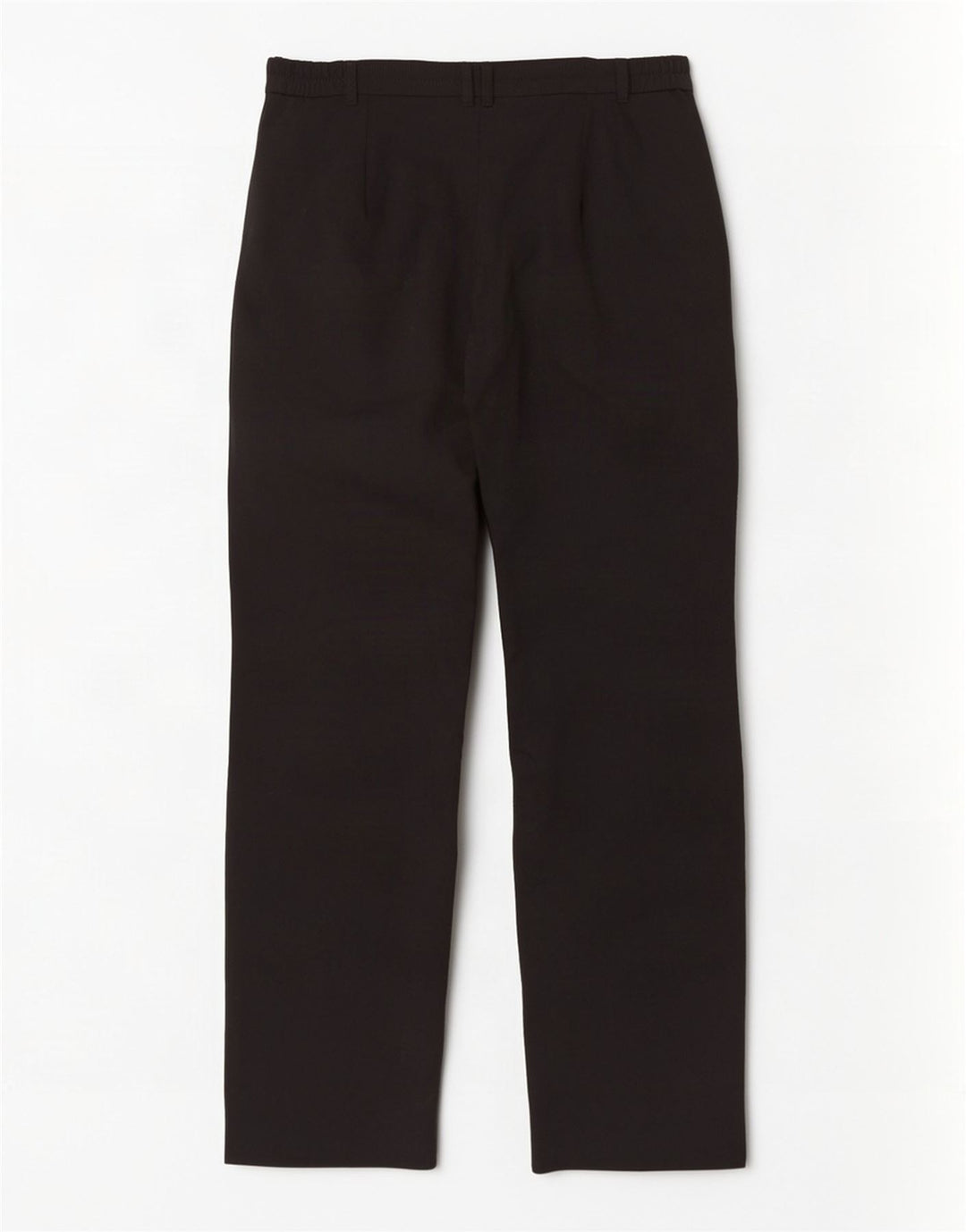 Marks & Spencer Womens Straight Suit Trousers UK 14 Medium W34 L30 Black