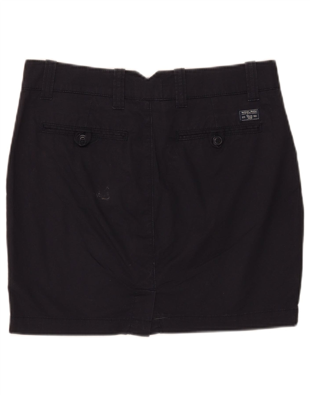 Woolrich Womens Mini Skirt W28 Medium Navy Blue