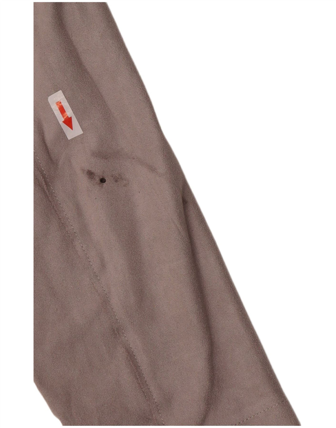 Esprit Womens Faux Suede Trench Coat UK 14 Medium Grey Polyester