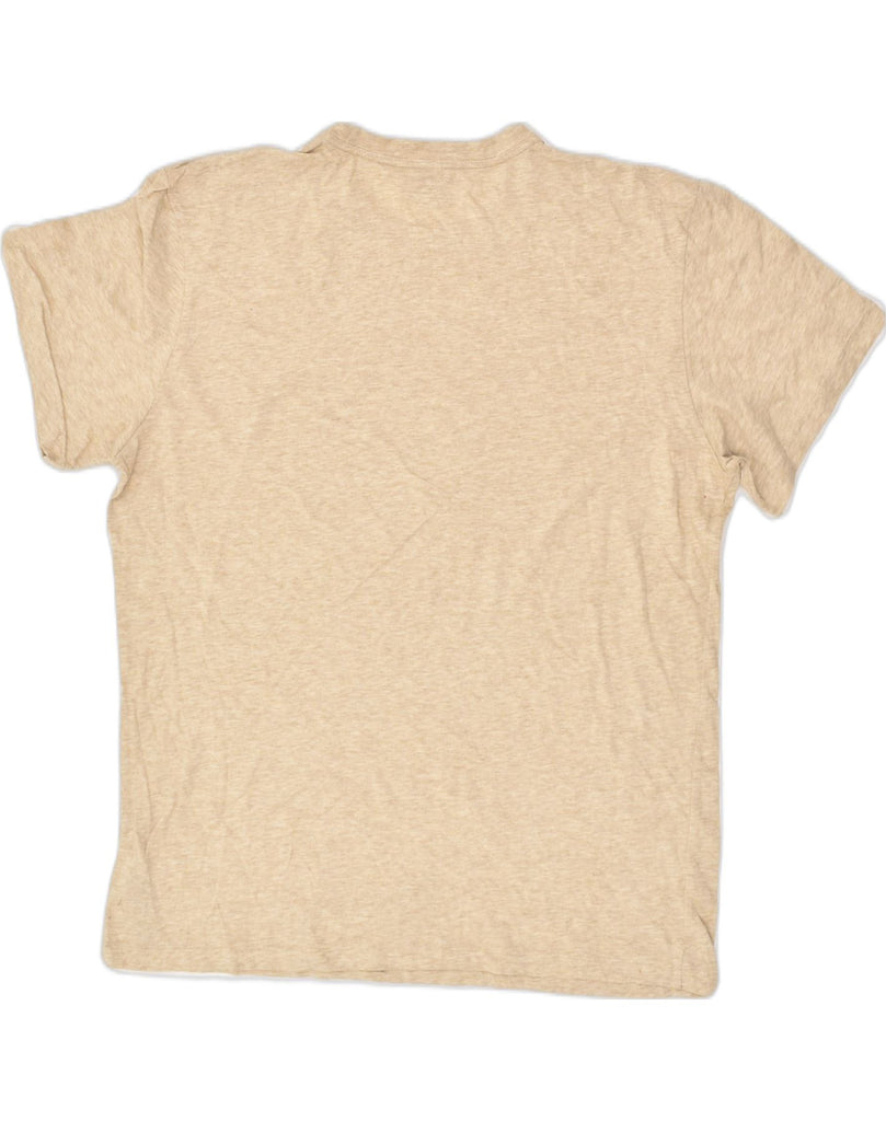 BANANA REPUBLIC Mens T-Shirt Top Large Beige Cotton | Vintage Banana Republic | Thrift | Second-Hand Banana Republic | Used Clothing | Messina Hembry 