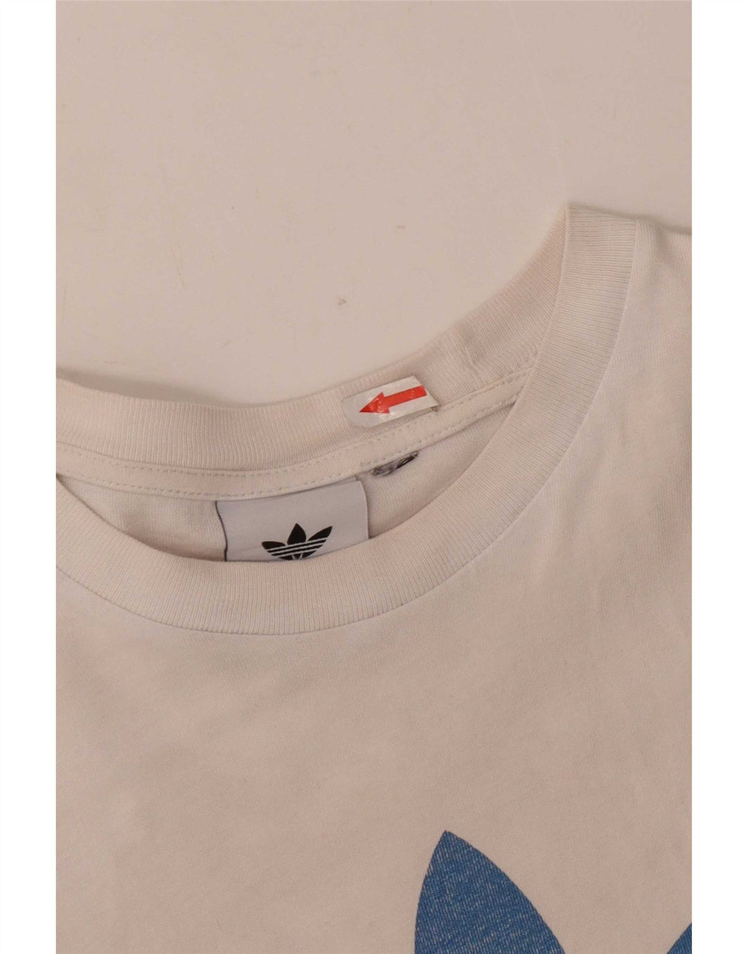 Adidas Mens Graphic T-Shirt Top Medium White