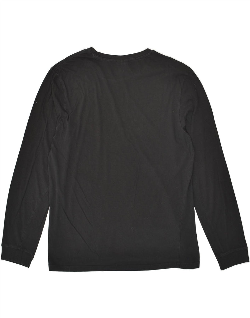 CHAMPION Mens Graphic Top Long Sleeve XL Black Cotton Vintage Champion and Second-Hand Champion from Messina Hembry 