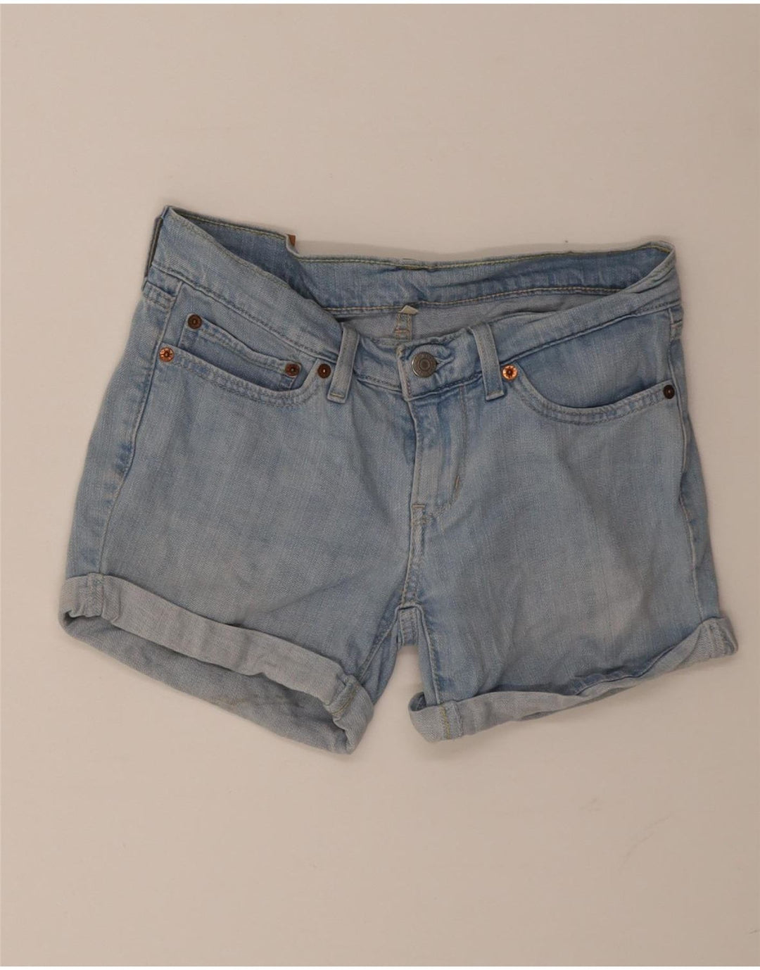 Levi's Womens Denim Shorts W24 XS Blue