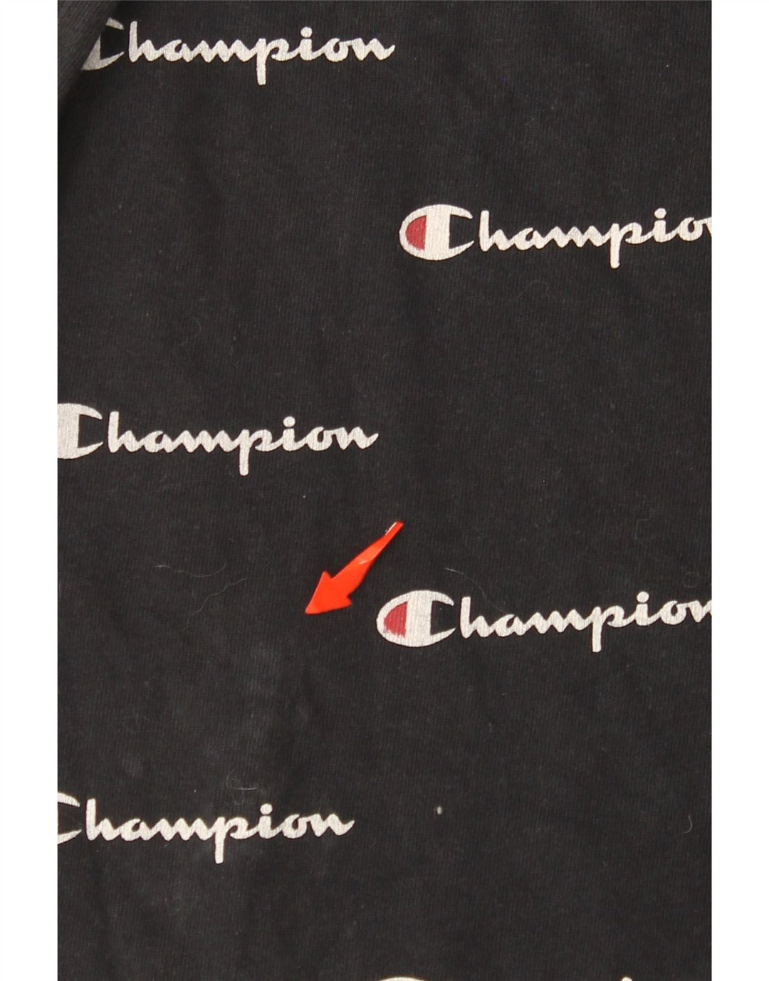 CHAMPION Mens Reverse Weave Graphic T-Shirt Top XL Black