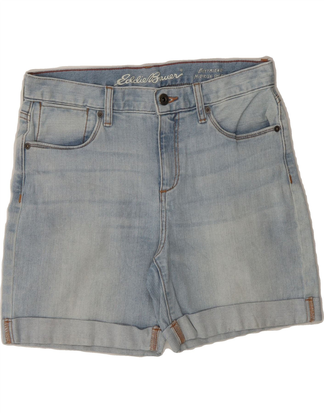 EDDIE BAUER Womens Denim Shorts US 2 XS W30  Blue Cotton Vintage Eddie Bauer and Second-Hand Eddie Bauer from Messina Hembry 