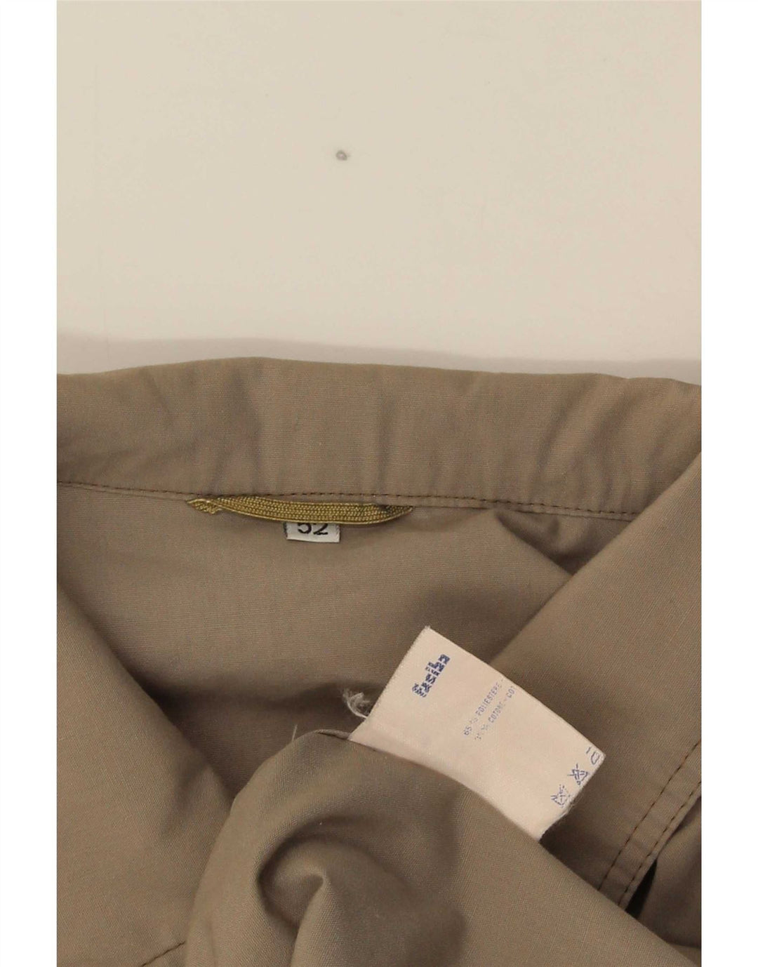 Faciba Mens Bomber Jacket IT 52 XL Grey Polyester