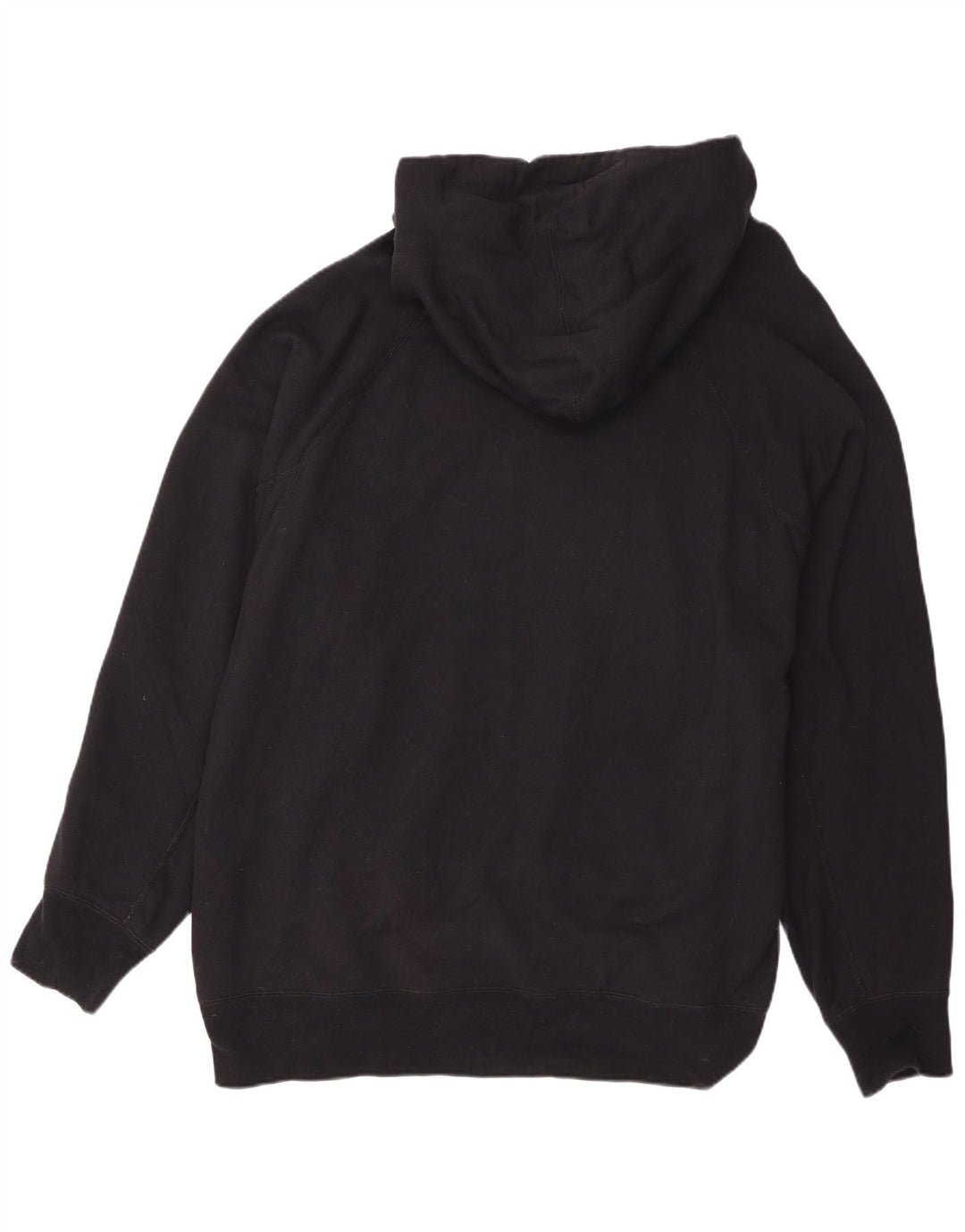 Nike Mens Hoodie Jumper 3XL Black Cotton