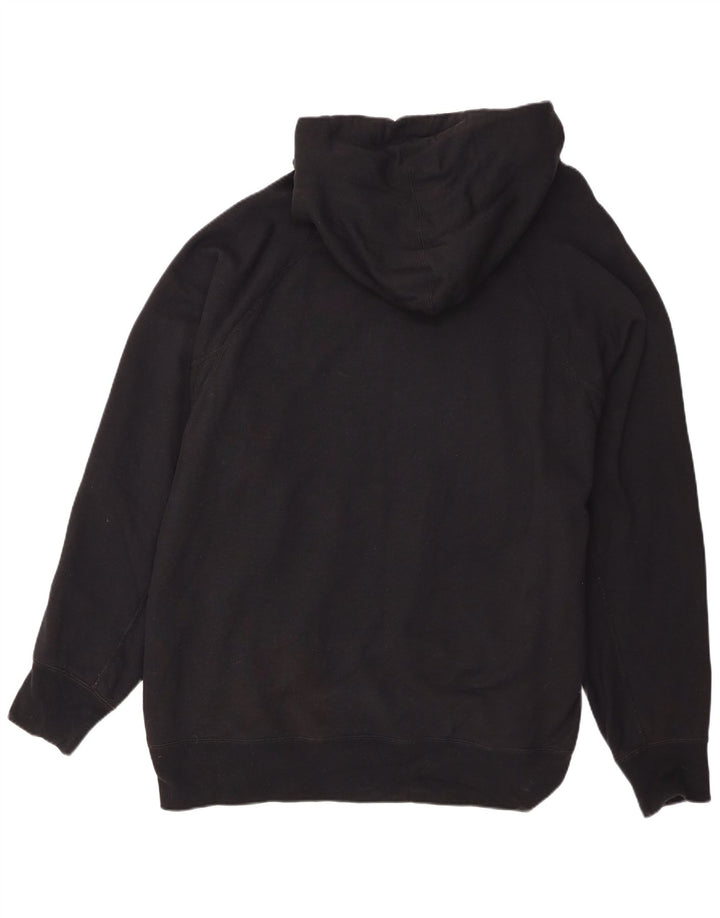 Nike Mens Hoodie Jumper 3XL Black Cotton