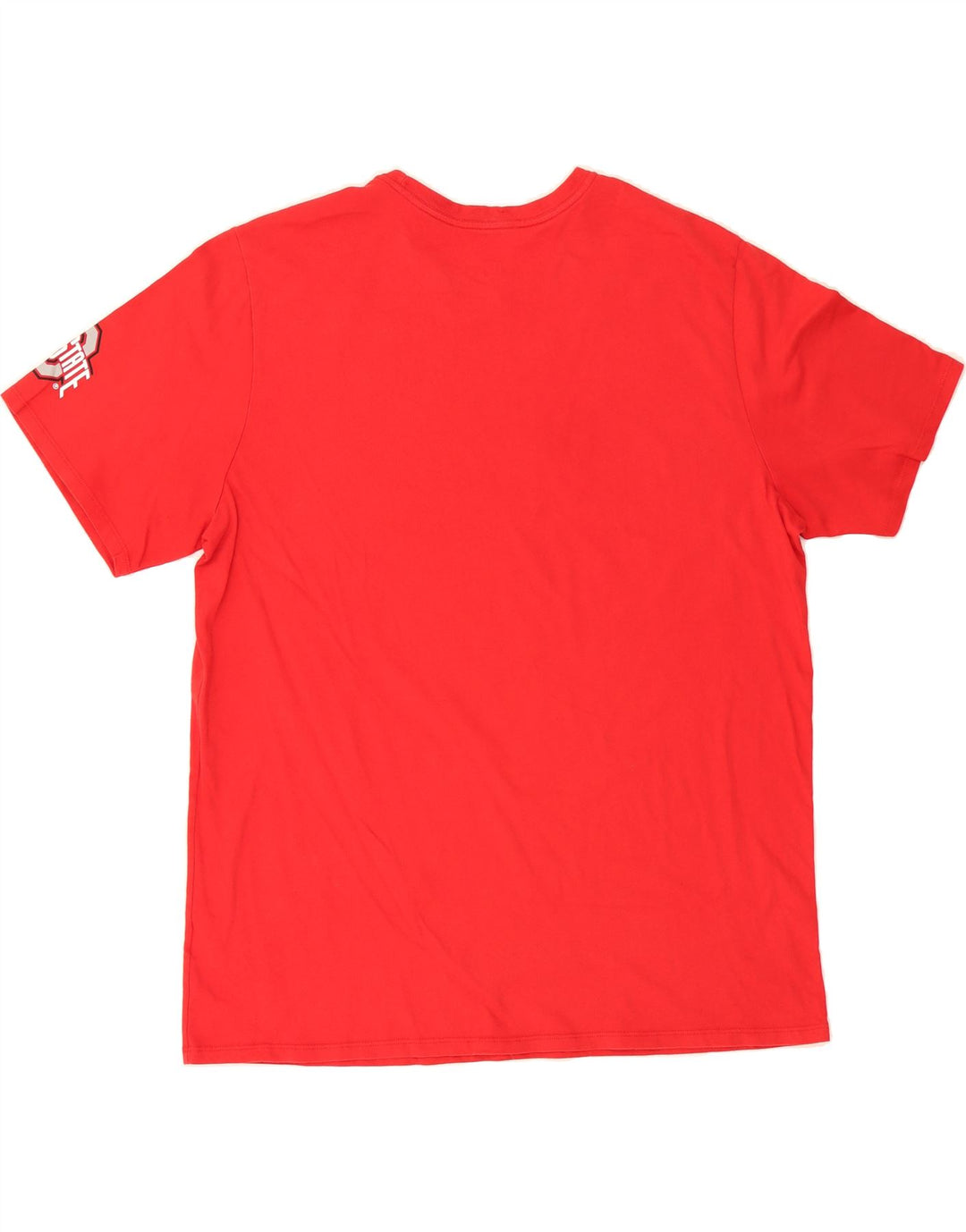 NIKE Mens Athletic Cut Graphic T-Shirt Top 2XL Red Cotton Vintage Nike and Second-Hand Nike from Messina Hembry 