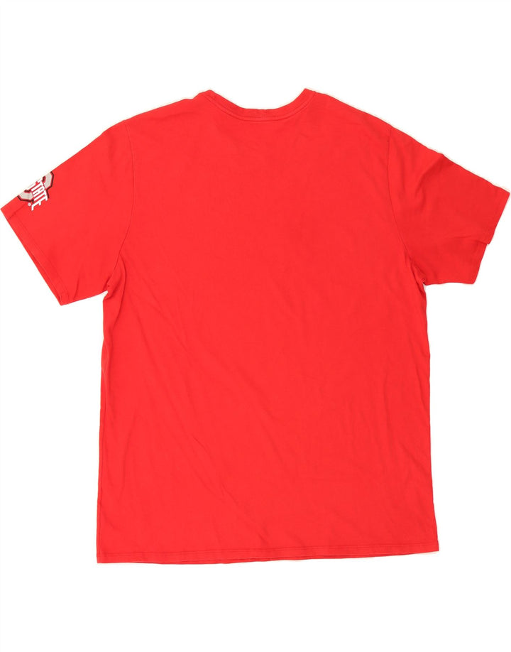 NIKE Mens Athletic Cut Graphic T-Shirt Top 2XL Red Cotton Vintage Nike and Second-Hand Nike from Messina Hembry 