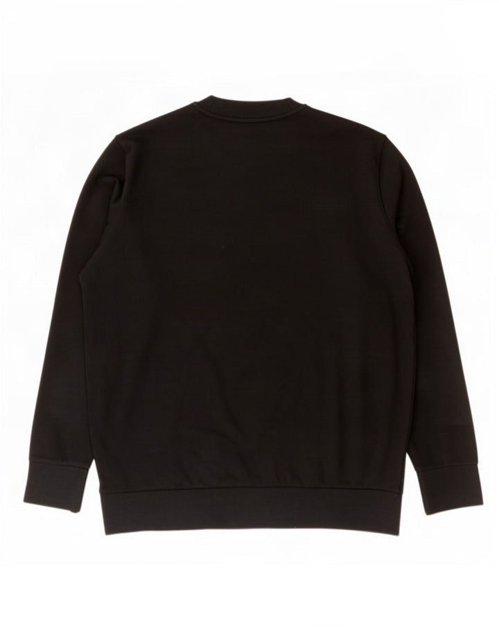 Marks & Spencer Mens Sweatshirt Jumper XL Black Cotton
