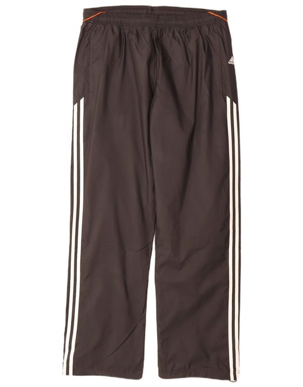 Adidas Mens Tracksuit Trousers Large Black Polyester