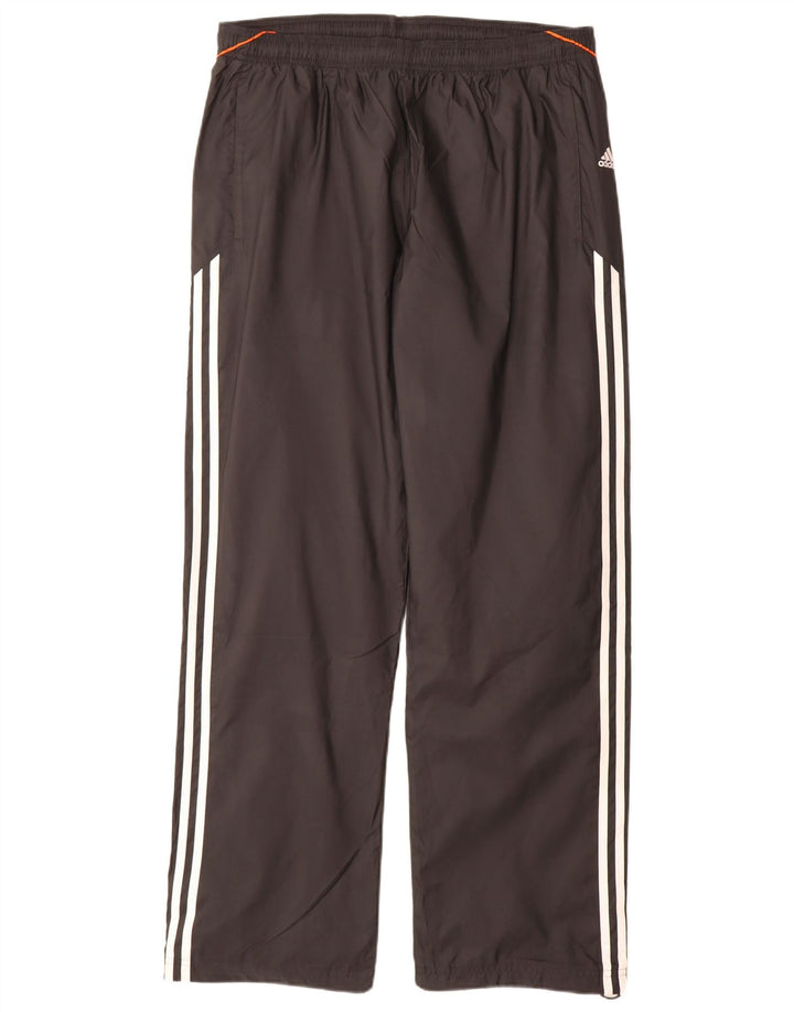 Adidas Mens Tracksuit Trousers Large Black Polyester