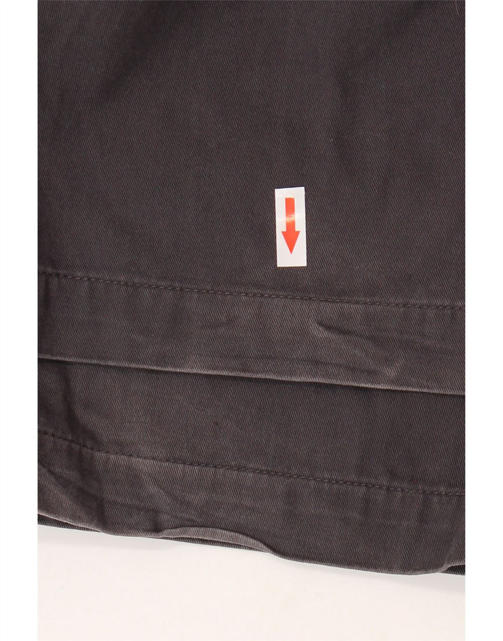 MARKS & SPENCER Mens Blue Harbour Straight Chino Trousers W36 L29 Grey