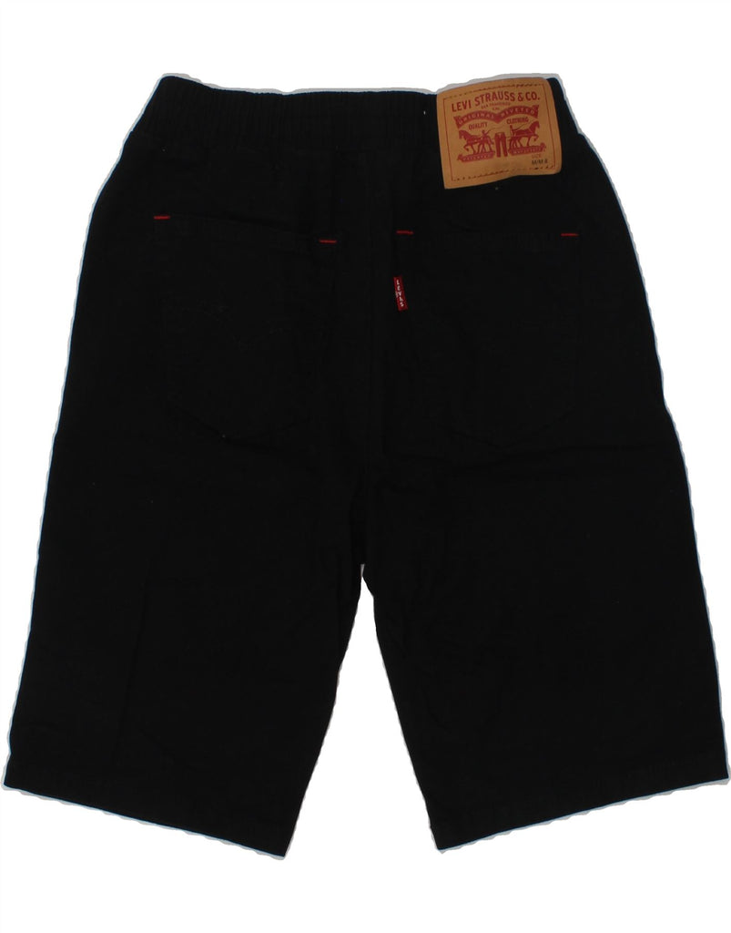 LEVI'S Boys Slim Fit Chino Shorts 7-8 Years Medium W24  Black Cotton | Vintage Levi's | Thrift | Second-Hand Levi's | Used Clothing | Messina Hembry 