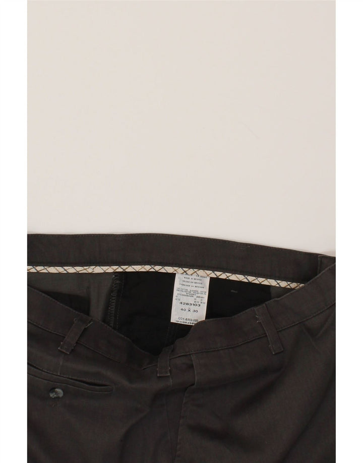 LEE Mens Relaxed Fit Chino Trousers W40 L30  Grey Cotton Vintage Lee and Second-Hand Lee from Messina Hembry 