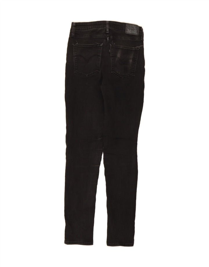 LEVI'S Womens Skinny Jeans W29 L30 Black Cotton Vintage Levi's and Second-Hand Levi's from Messina Hembry 