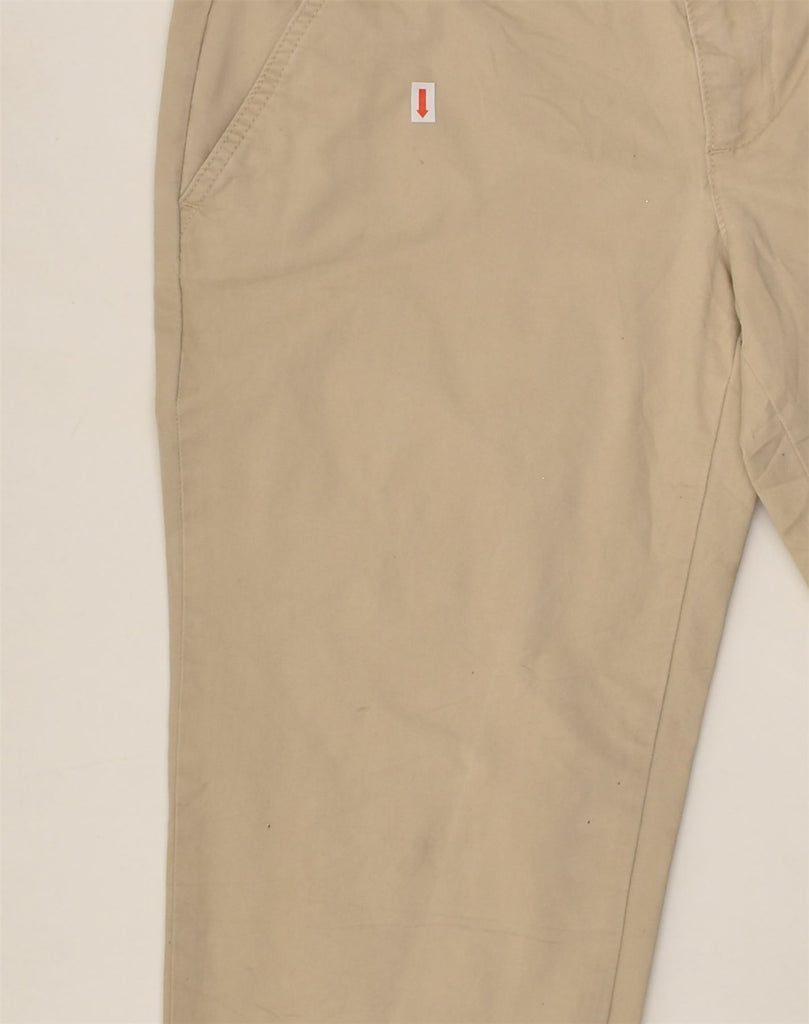 TOMMY HILFIGER Womens Straight Chino Trousers US 4 Small W30 L30  Beige | Vintage Tommy Hilfiger | Thrift | Second-Hand Tommy Hilfiger | Used Clothing | Messina Hembry 