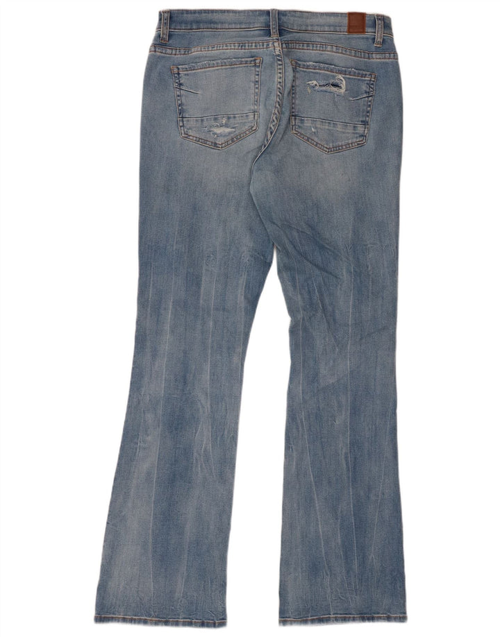 BKE Womens Payton Bootcut Jeans W30 L33.5 Blue Cotton