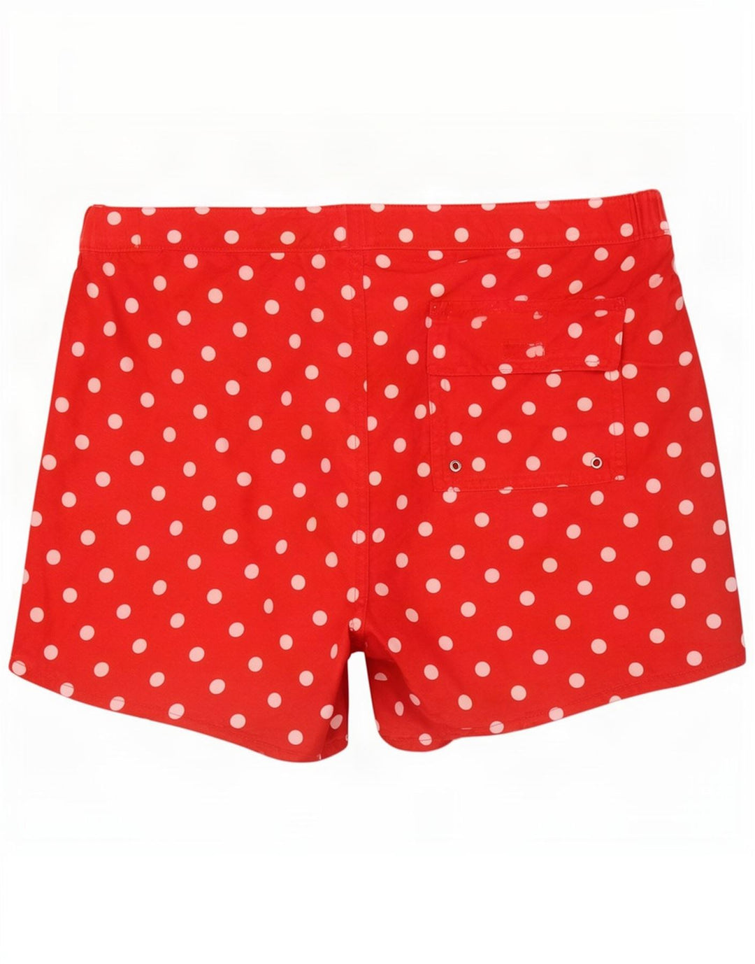 French Connection Womens Swimming Shorts UK 16 Large Red Polka Dot
