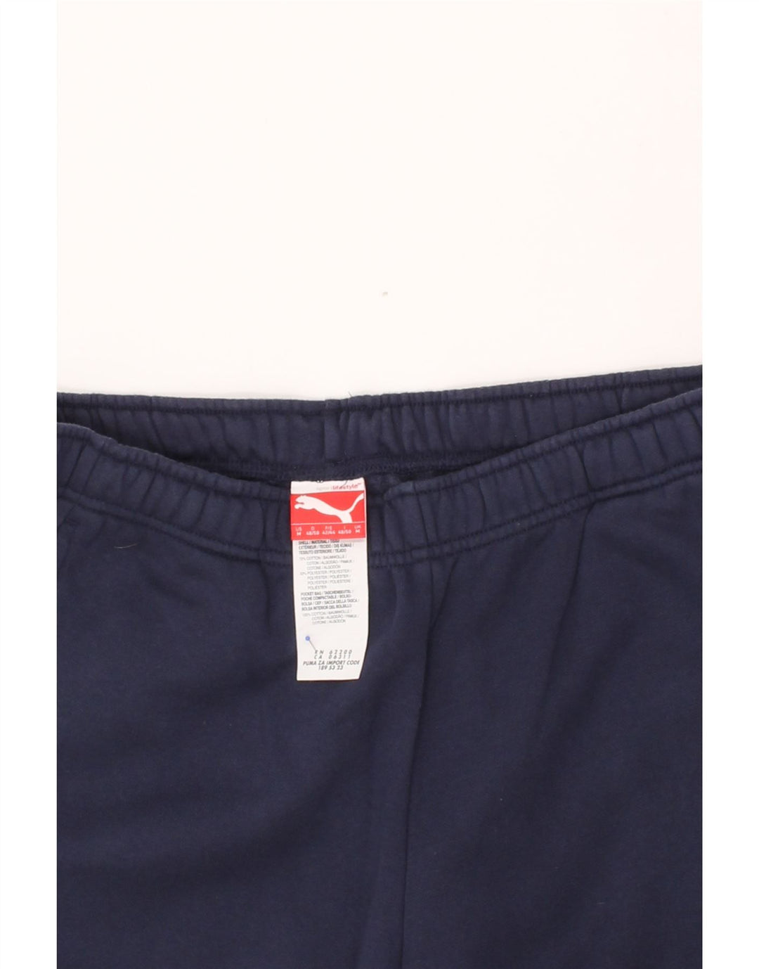 PUMA Mens Tracksuit Trousers Joggers Small  Navy Blue Cotton Vintage Puma and Second-Hand Puma from Messina Hembry 