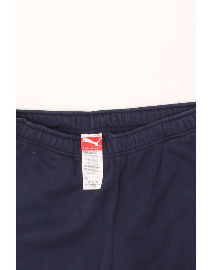 PUMA Mens Tracksuit Trousers Joggers Small  Navy Blue Cotton Vintage Puma and Second-Hand Puma from Messina Hembry 