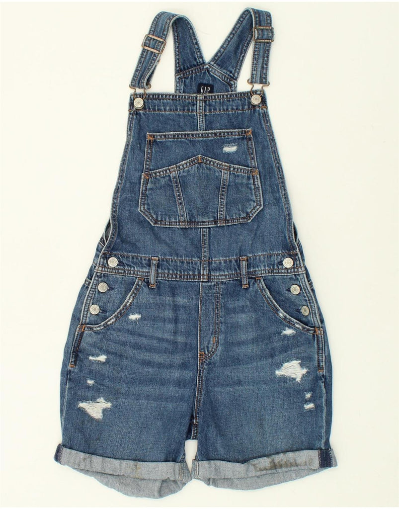 GAP Girls Distressed Dungarees Denim Shorts 13-14 Years 2XL W26  Blue Vintage Gap and Second-Hand Gap from Messina Hembry 