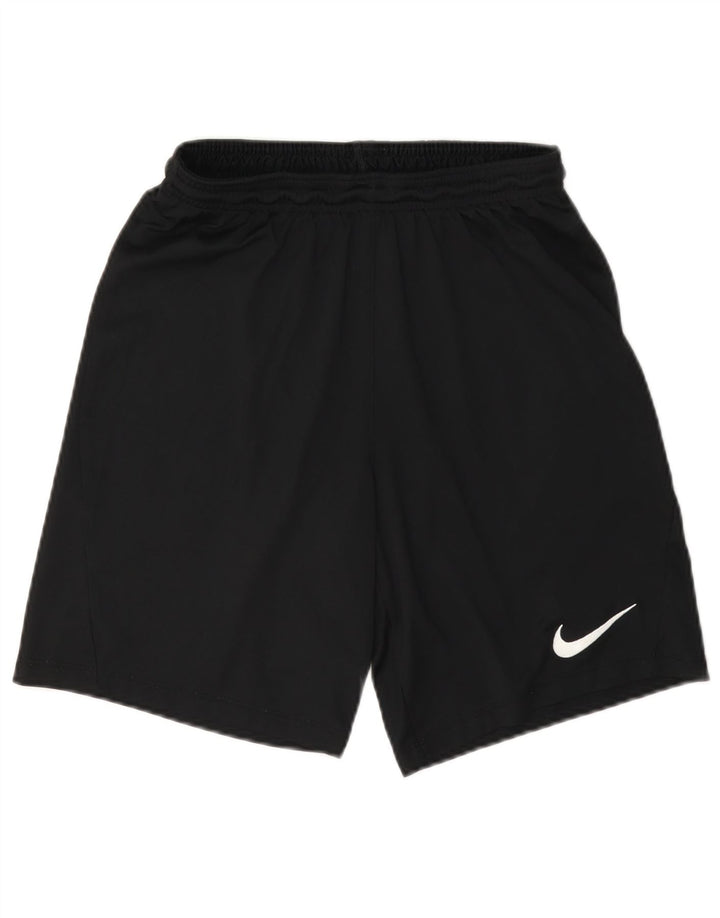 Nike Mens Dri Fit Slim Sport Shorts Small Black Polyester