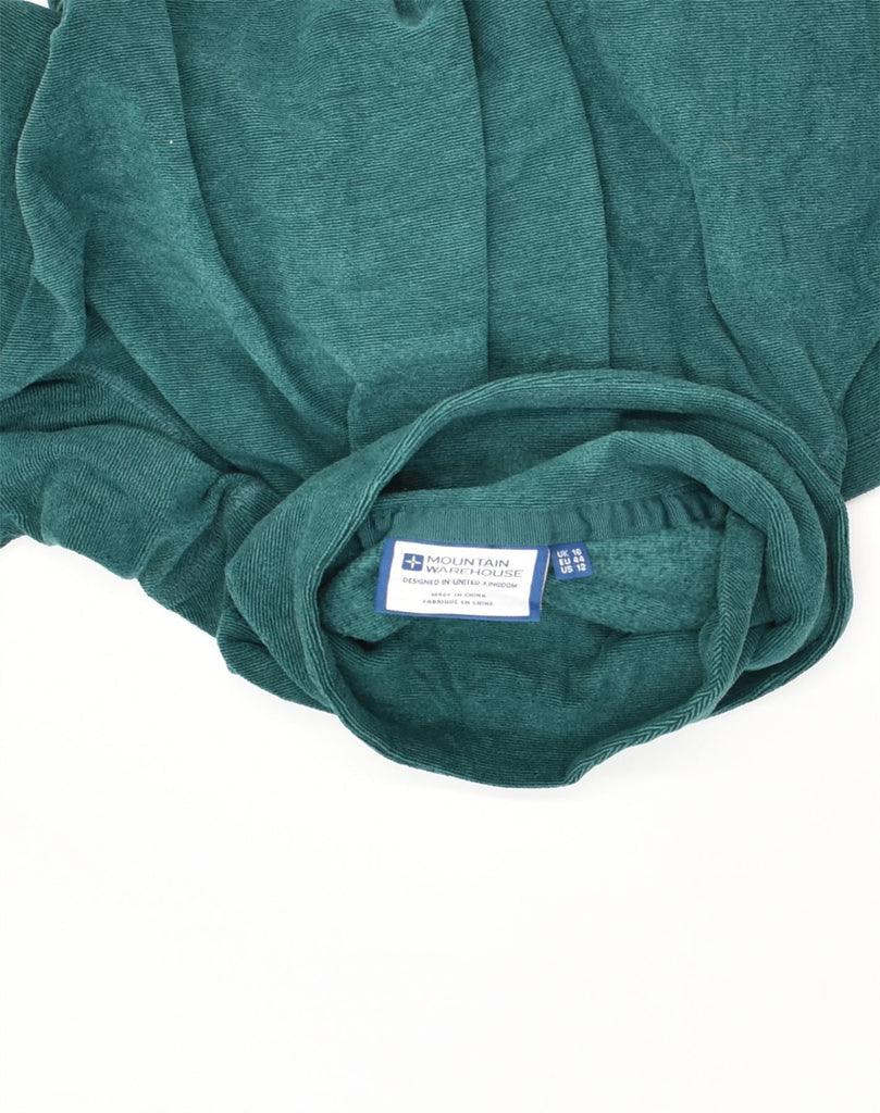 MOUNTAIN WAREHOUSE Womens Roll Neck Sweatshirt Jumper UK 16 Large  Green | Vintage Mountain Warehouse | Thrift | Second-Hand Mountain Warehouse | Used Clothing | Messina Hembry 