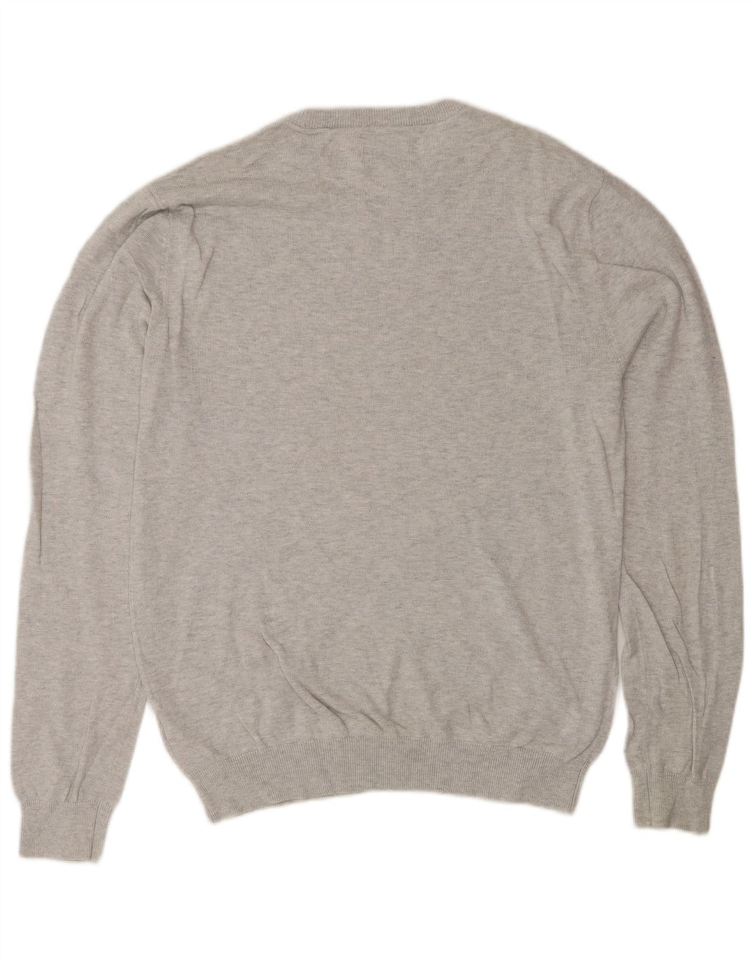 Jack Wills Mens Crew Neck Jumper Sweater Medium Grey Cotton