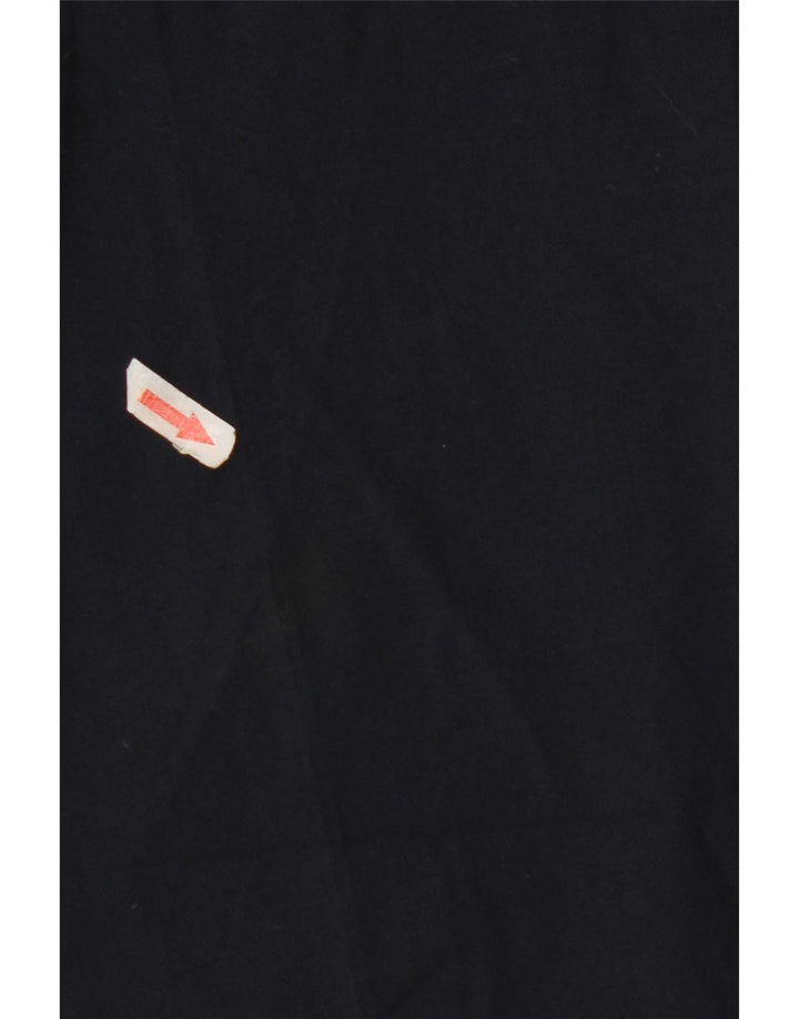 Marks & Spencer Womens Regular Fit Suit Trousers W36 L29 Navy Blue